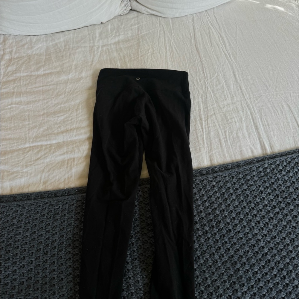 Lululemon Athletica Black Leggings Slim Fit